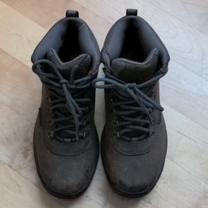 Timberland leather hiking boots.